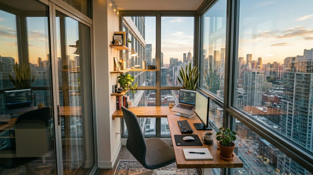 Sunroom and Solarium Ideas For Year-Round Luxury Living apartment balcony tiny home office 202606052155