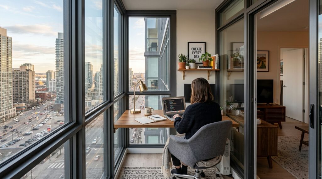 Sunroom and Solarium Ideas For Year-Round Luxury Living apartment balcony tiny home office 202606052159