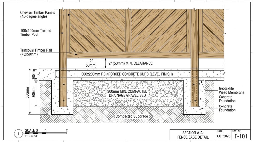 architectural drawing fence base 202606111424