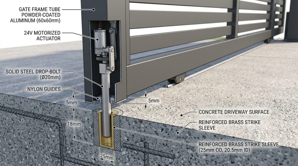 automated driveway gate cutout 202606111504