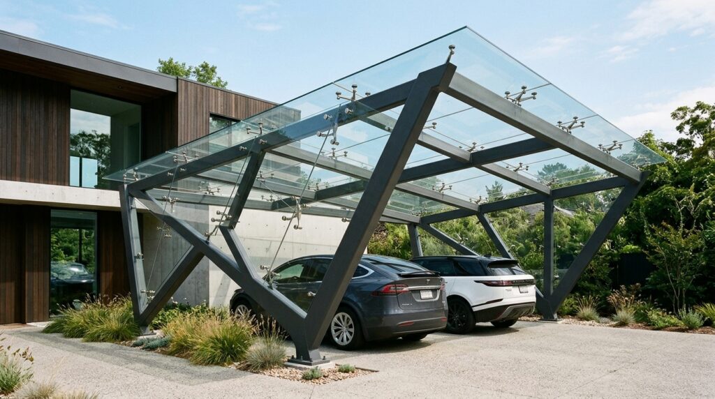 avant garde carport with glass p… 202606161020