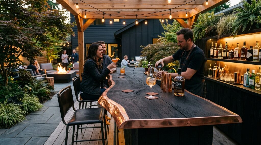 backyard bar with copper edge 202606172121