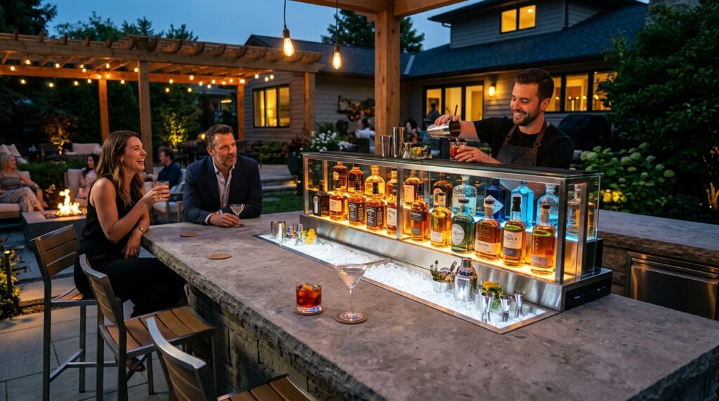 backyard bar with glowing display 202606181438