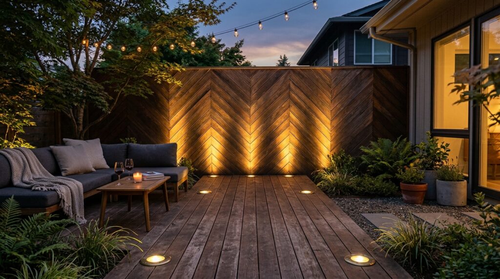 backyard courtyard at dusk 202606111425