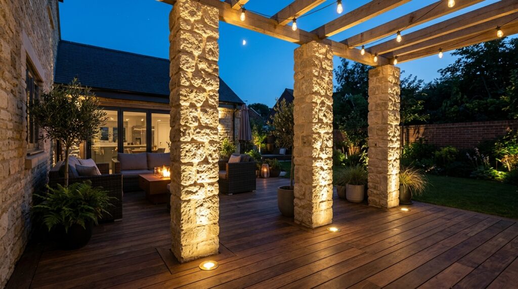 backyard courtyard at dusk 202606120325