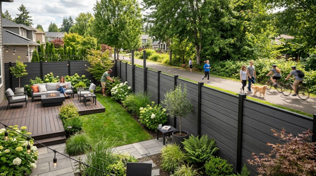 backyard fence blocking path 202606111517