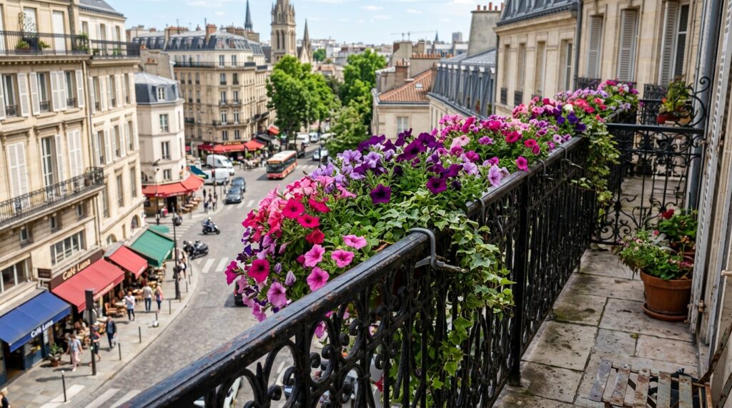 Outdoor Balcony Oasis Ideas For Cozy Urban Living balcony railing with flower boxes 202606061621