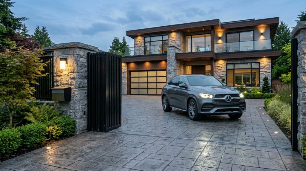Modern Main Gate Designs For a Luxurious First Impression black gate folding like accordion 202606070710
