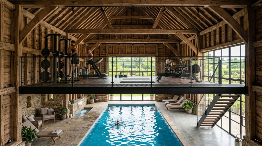 black steel mezzanine gym overlo… 202606130859