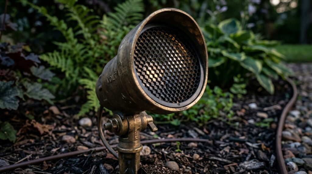 brass landscape bullet fixture 202606111027
