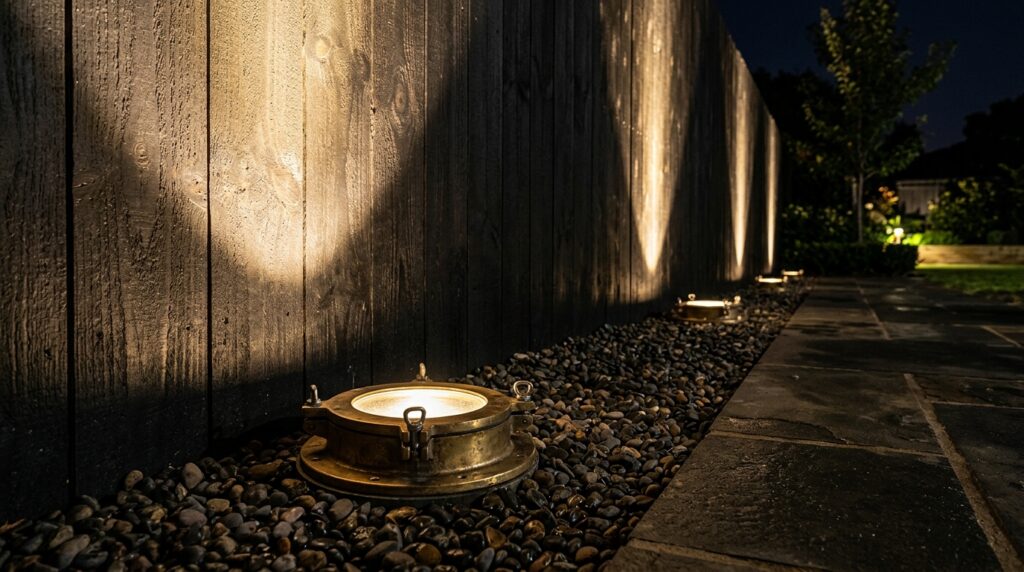brass spotlights firing light up… 202606120951