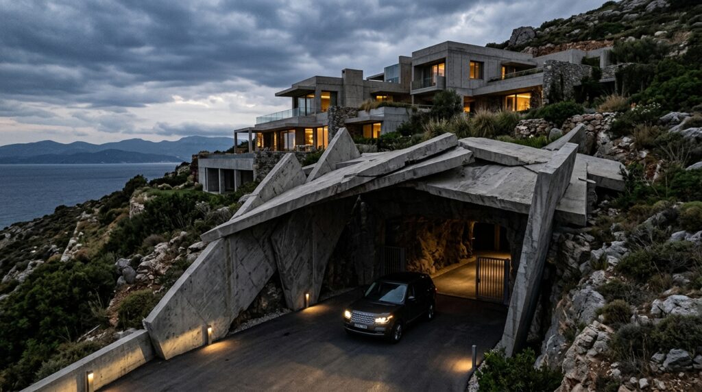 brutalist estate underground dri… 202606081420