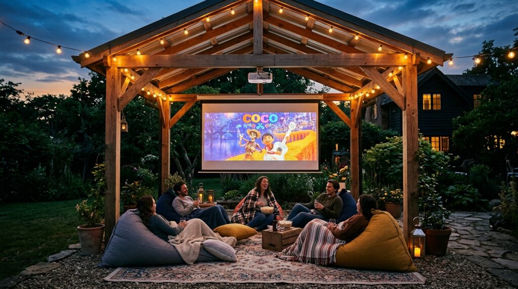 carport movie with guests relaxing 202606042106