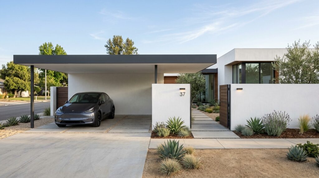 carport roof extends from wall 202606151943