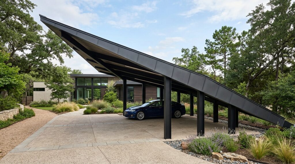 carport with angled roof 202606152059