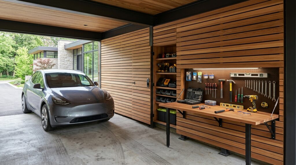 carport with hidden tool storage 202606151901