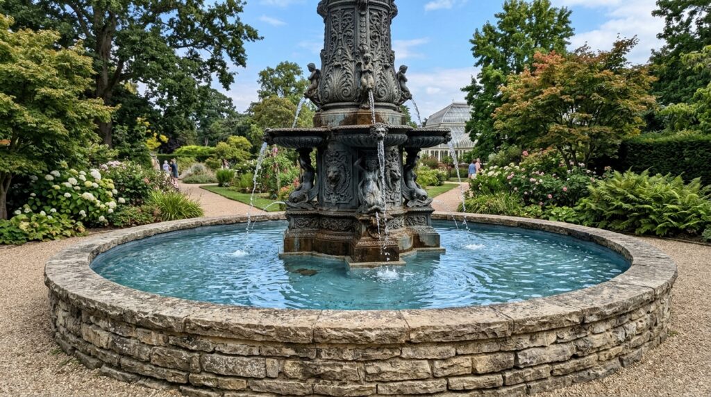 cast iron fountain stacked limes… 202606101258