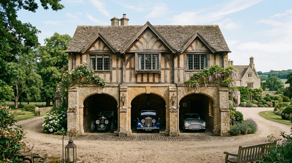 coach house with vintage cars 202606131053