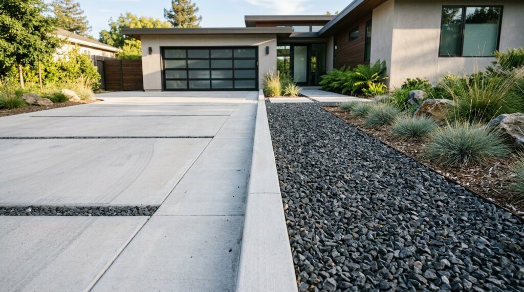 concrete boundary line crushed g… 202606081653