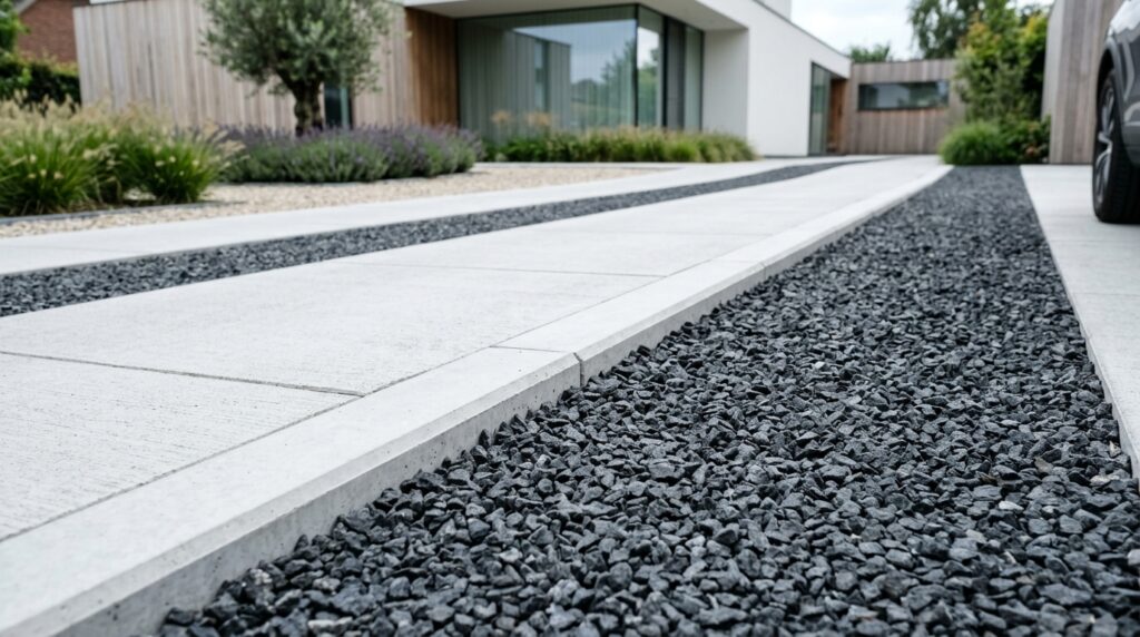 concrete boundary line crushed g… 202606081733