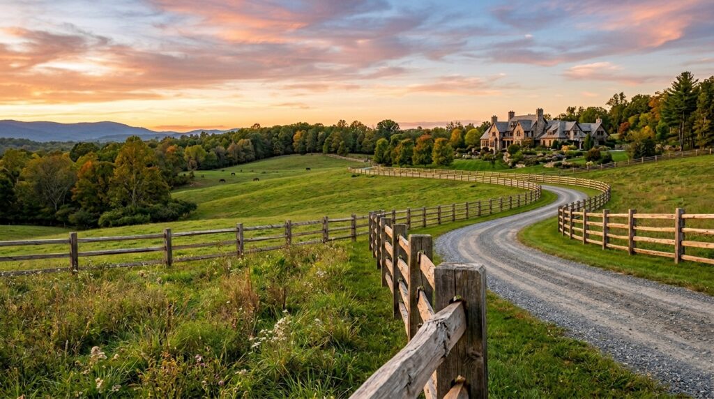 country estate on gravel driveway 202606120355