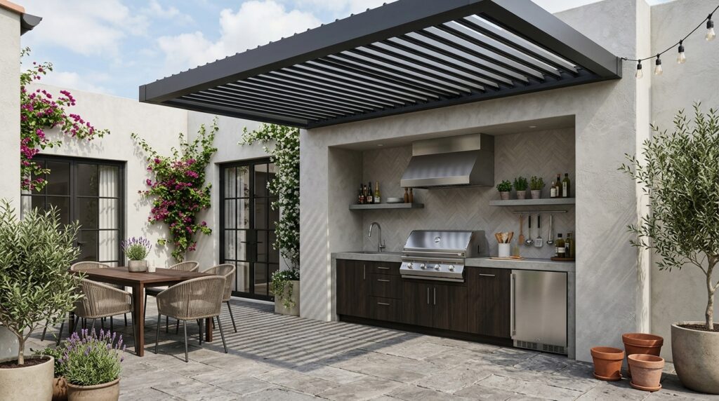 courtyard patio with outdoor kit… 202606181046