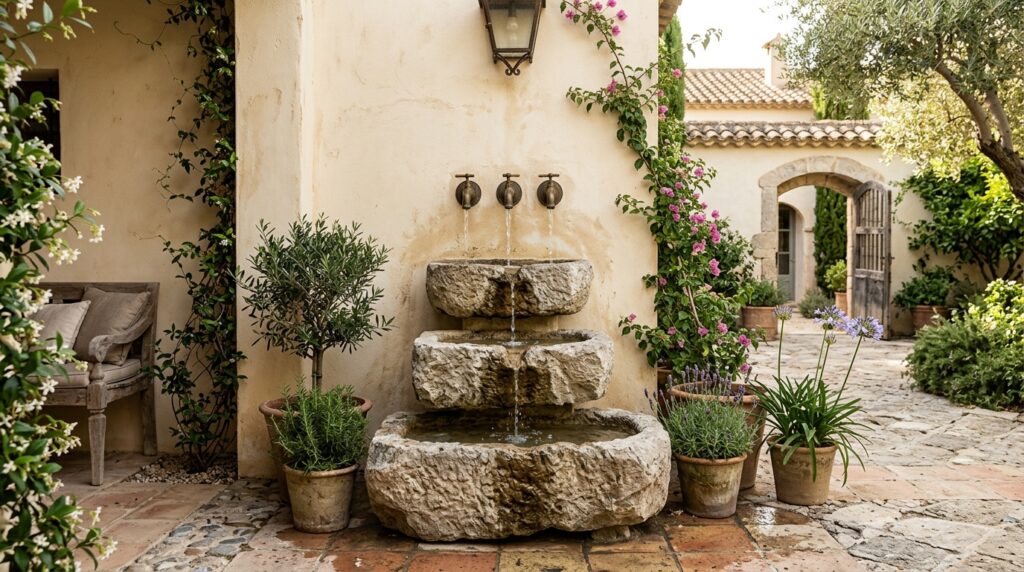courtyard with stucco wall 202606121010