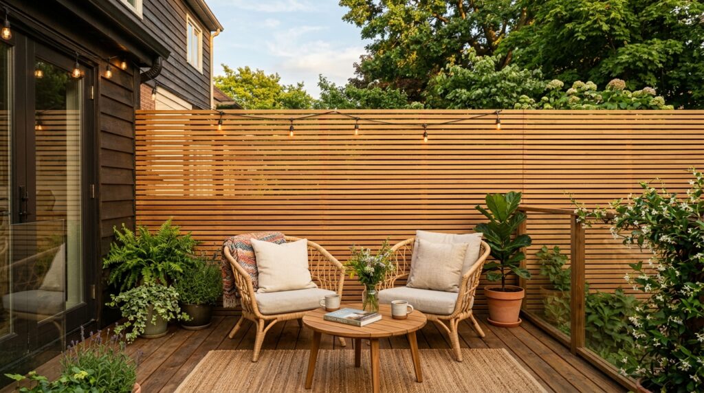cozy deck with teak wood 202606051938
