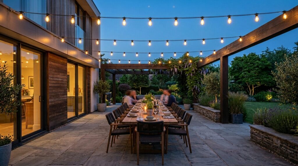 dining terrace with festoon lights 202606102218