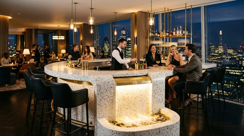entertainment lounge waterfall i… 202606081331