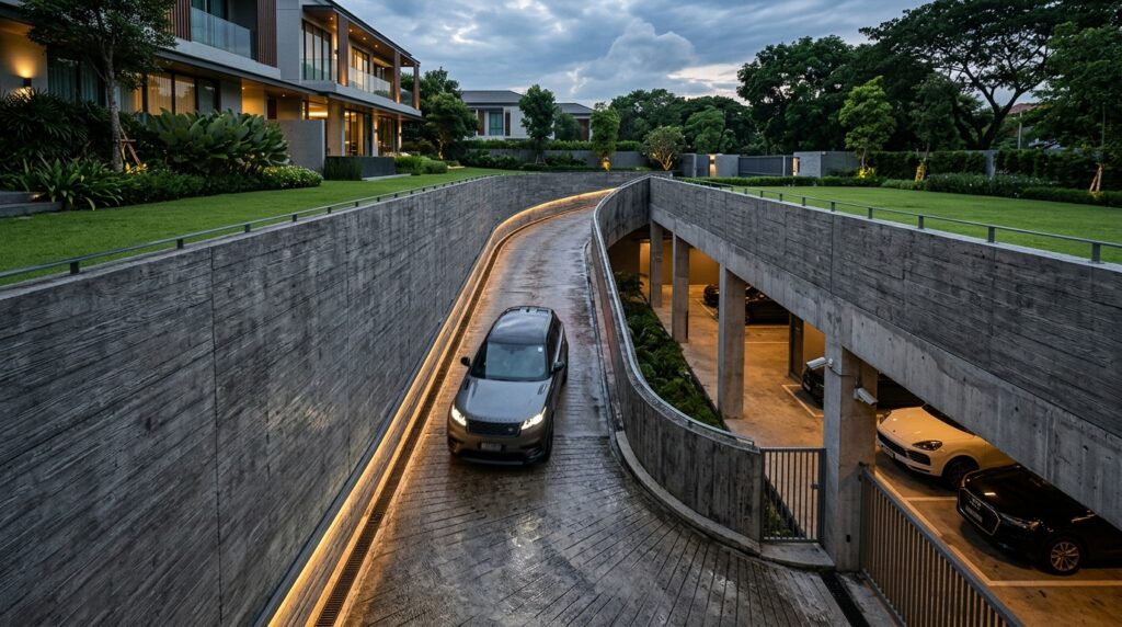 entry ramp to parking zone 202606081641