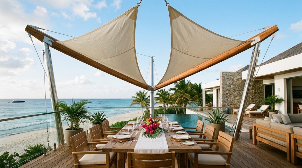 estate deck with sails dining 202606141330