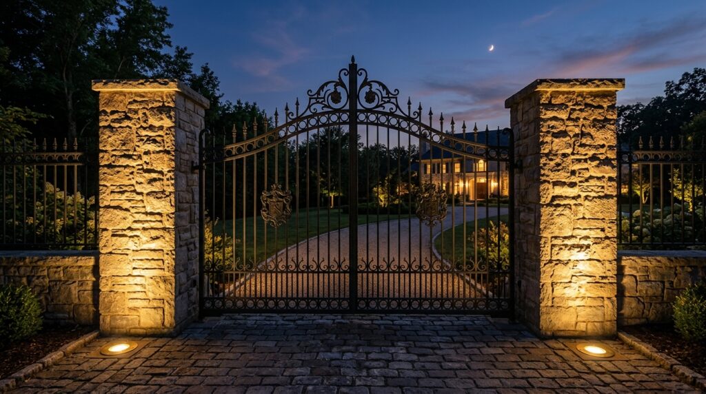 estate entrance evening view spo… 202606120345