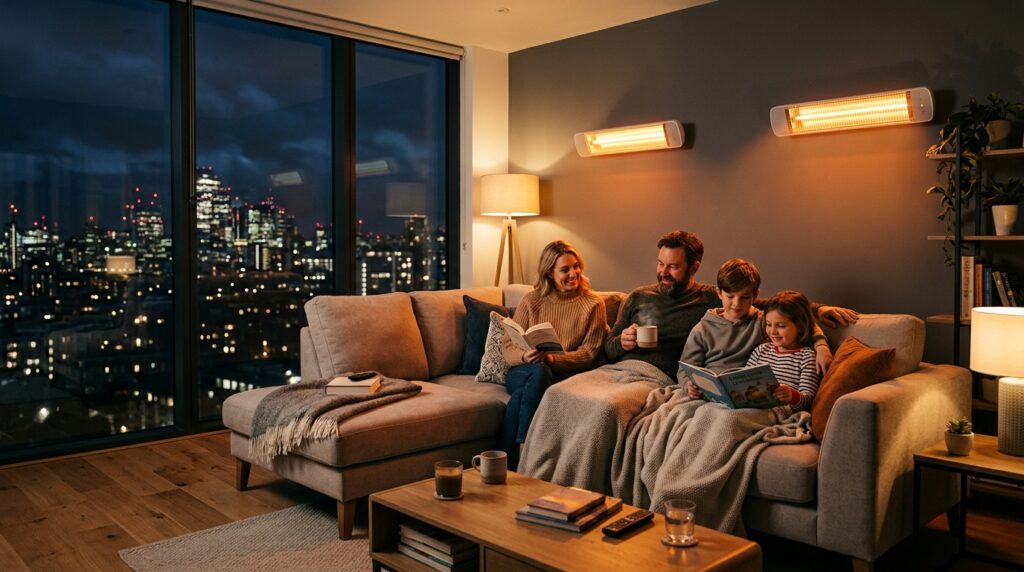 family warm by wall heaters 202606071724