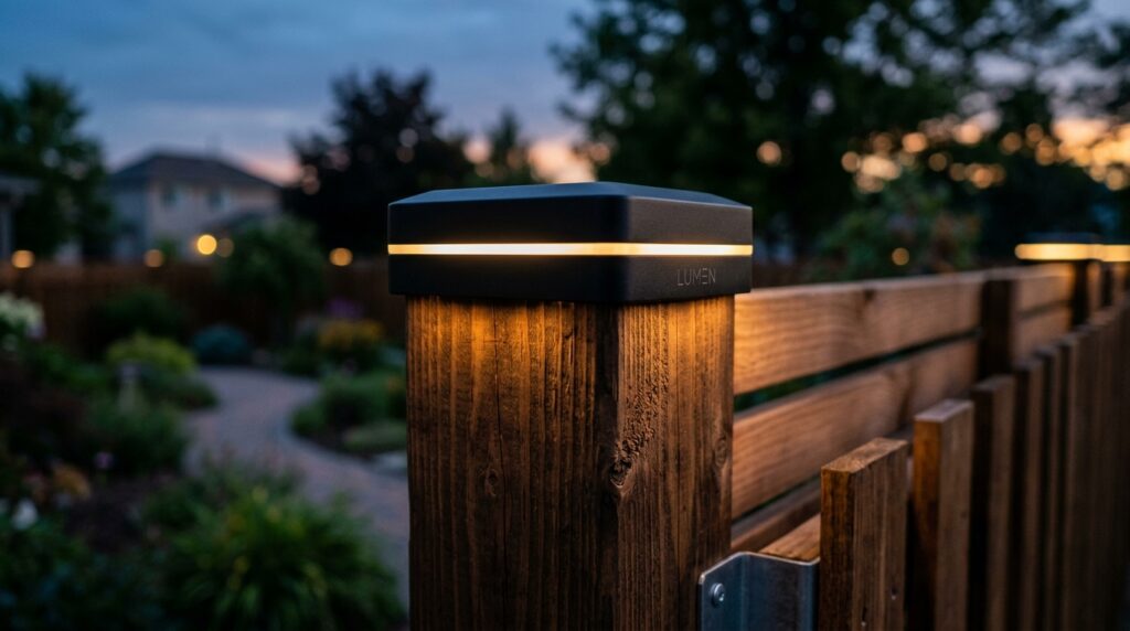 fence post with cap 202606111244