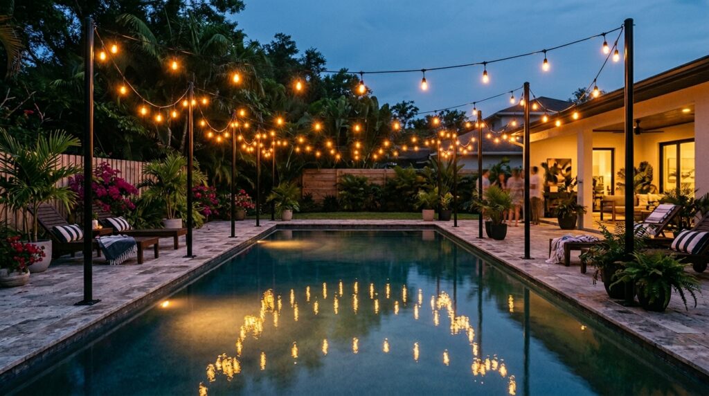 festoon lights over pool 202606102221