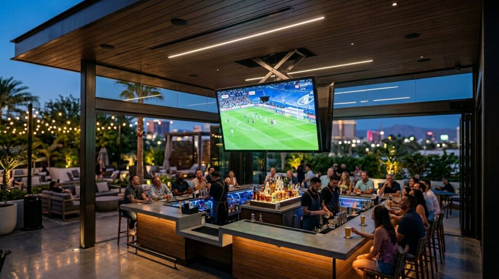 futuristic bar pavilion outdoor … 202606161404