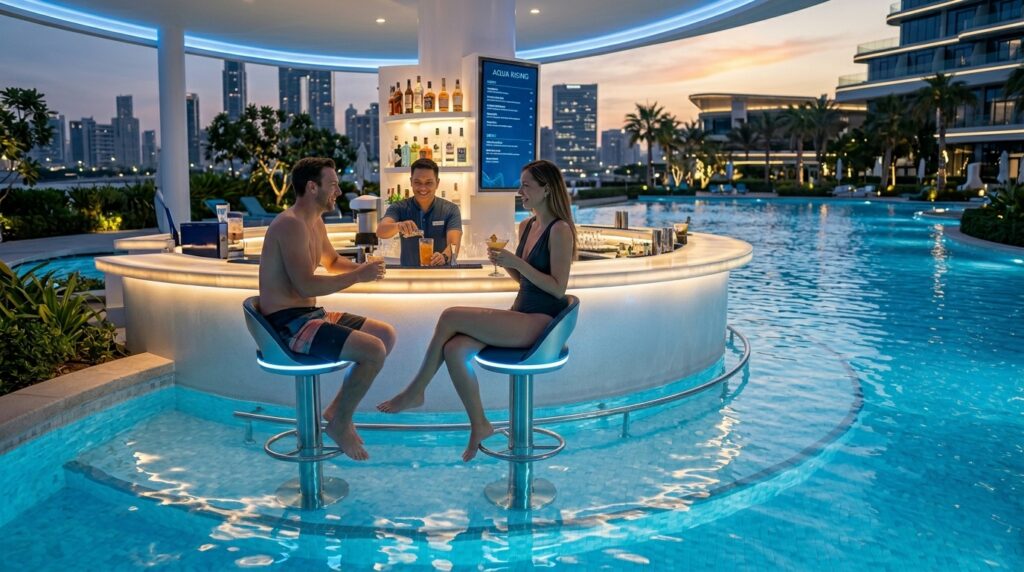 futuristic pool swim up bar 202606161904