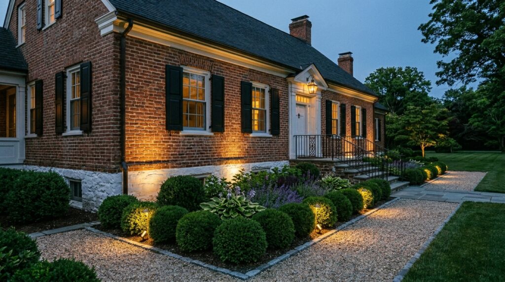 garden bed front colonial home 202606102314