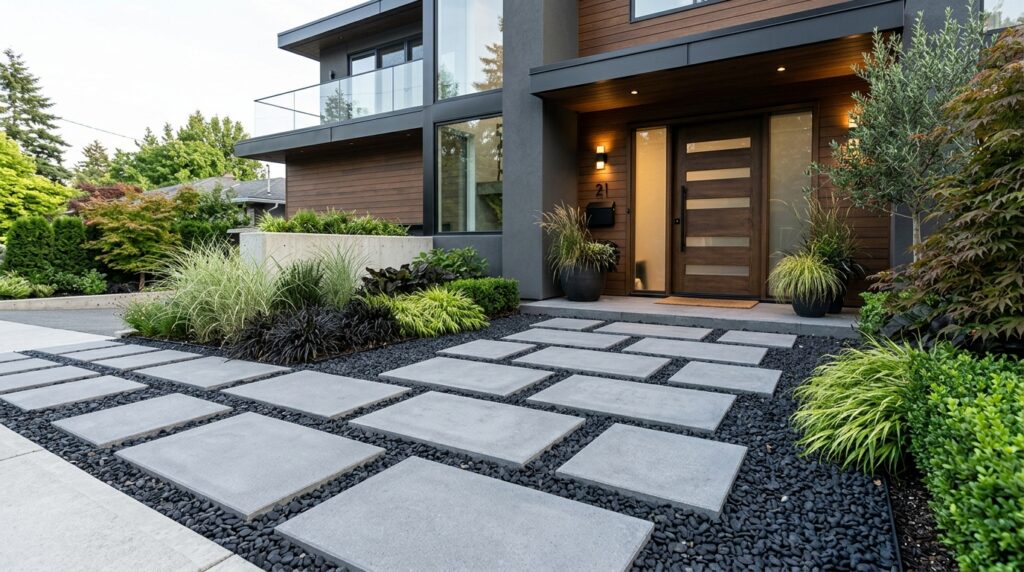 home entrance concrete stepping … 202606042212