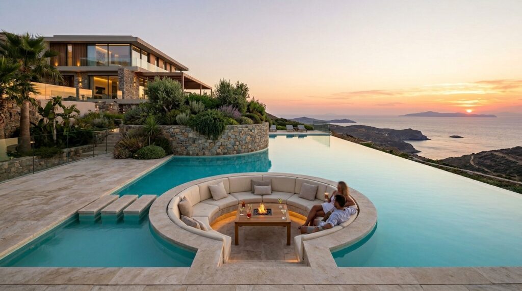 invisible swim up bar pool 202606161859