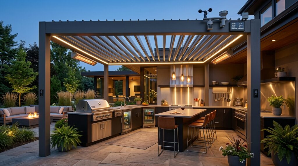 luxury outdoor kitchen under per… 202606181053