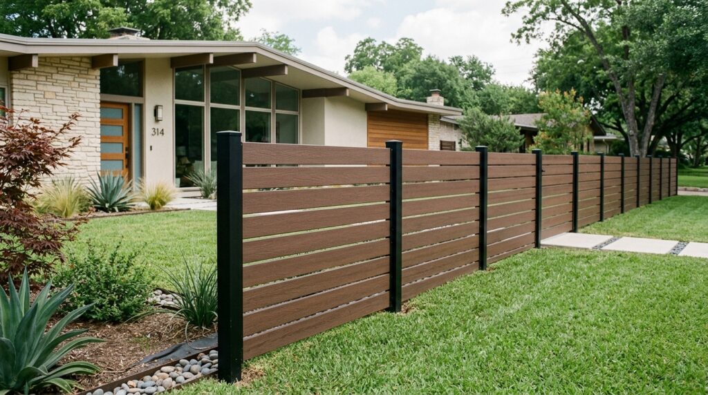 mid century modern home yard 202606111516