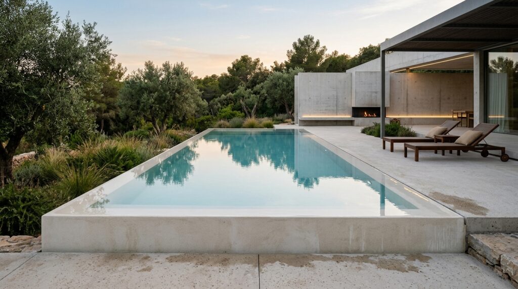 minimalist concrete pool oasis 202606081159
