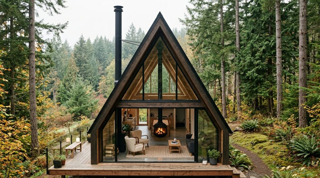 minimalist guest house chimney pipe 202606141146
