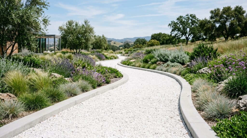 minimalist landscape path concre… 202606081119