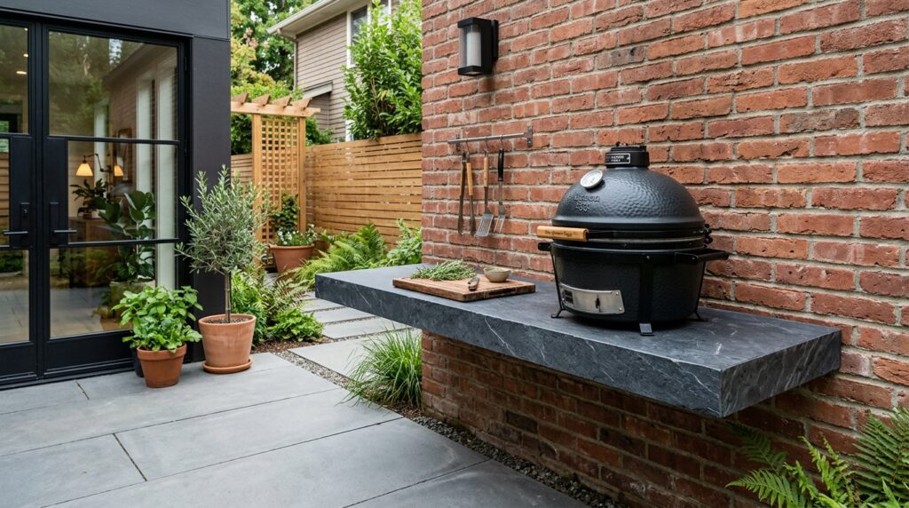 minimalist patio with slate kitc… 202606180959