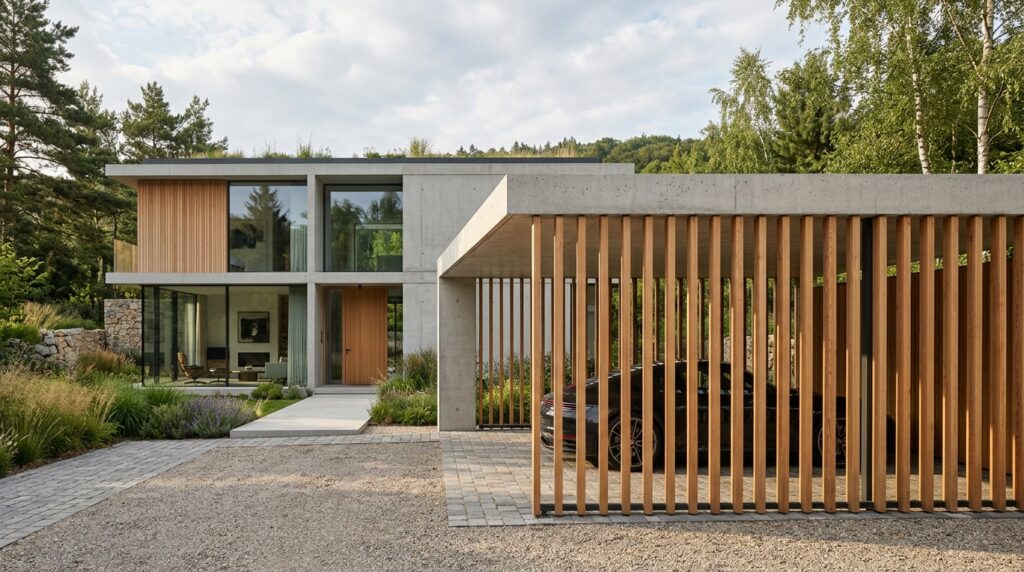minimalist villa concrete carpor… 202606161102