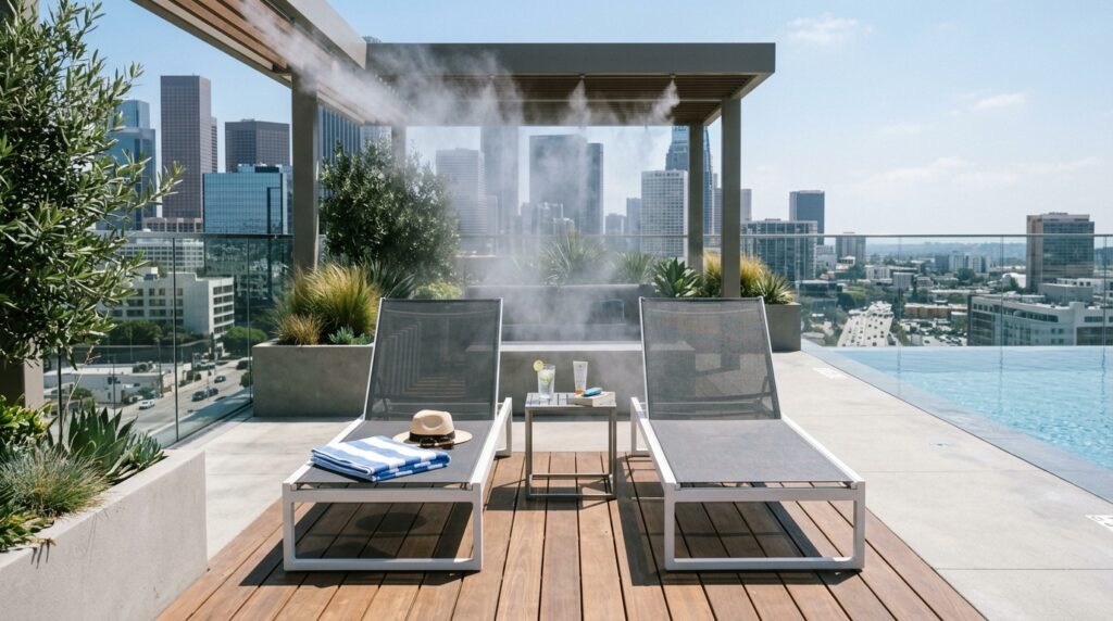 mist floating over sun loungers 202606081329