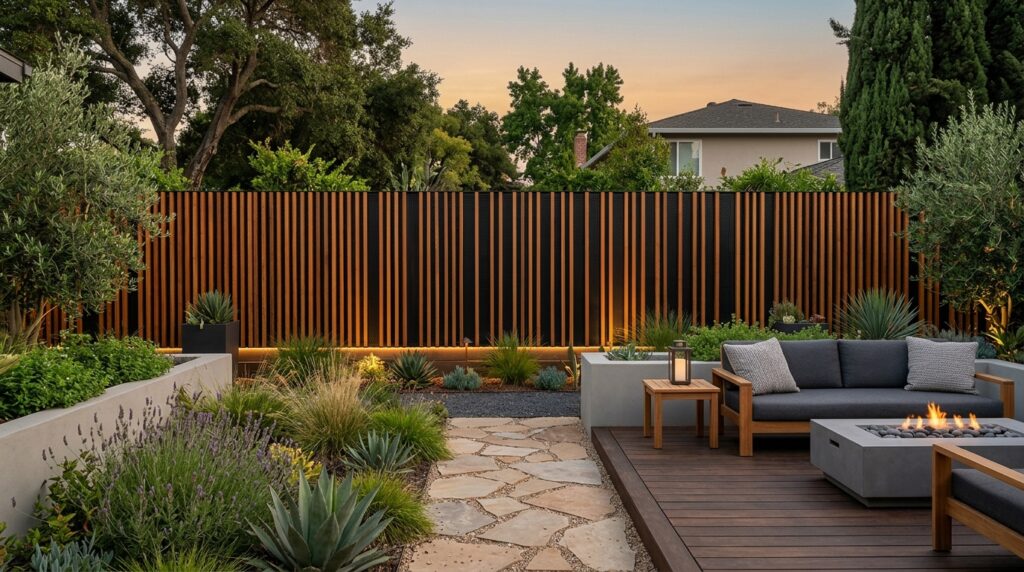 modern backyard architectural wall 202606111216